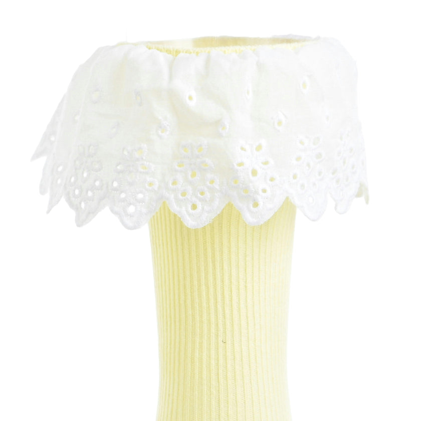 Trim Skirt Socks