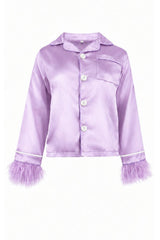 Lavender Feather Silky Set