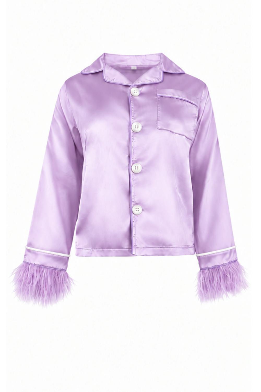 Lavender Feather Silky Set