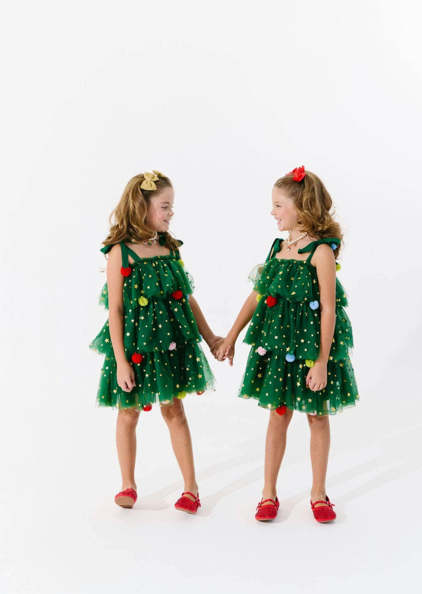Christmas Starry Tulle Dress