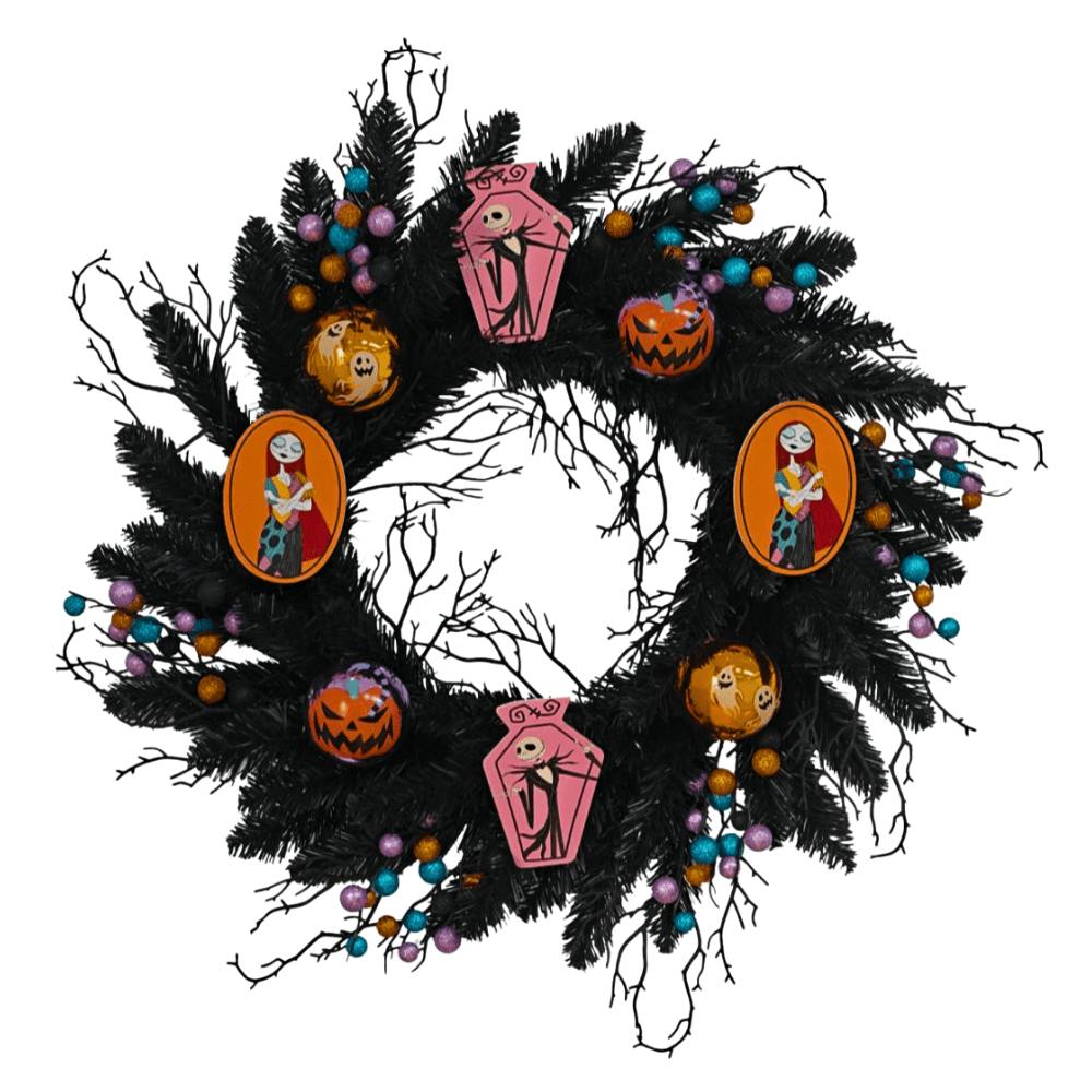 Disney® The Nightmare Before Christmas Halloween Wreath Pre-Lit