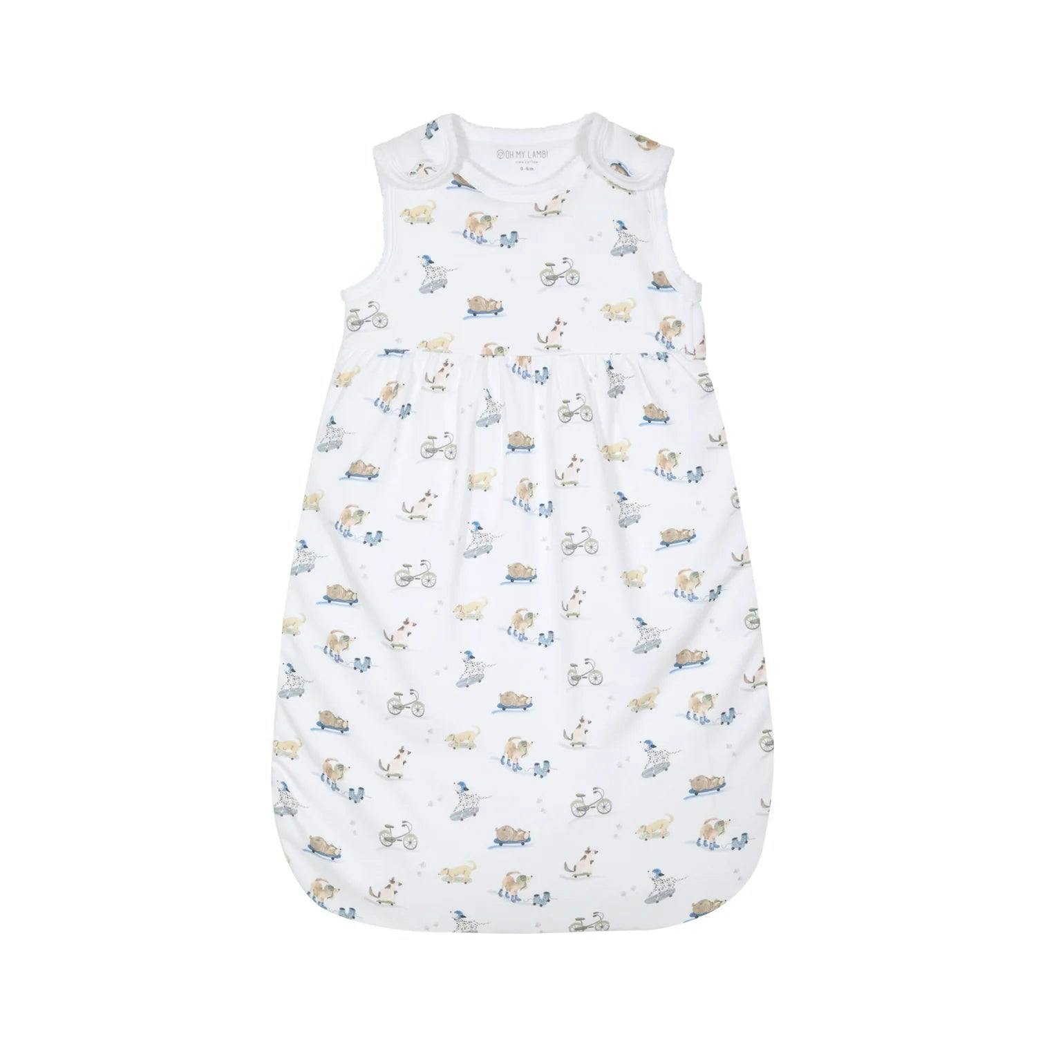 Roller Pups Boy Pima Cotton Sleep Sack