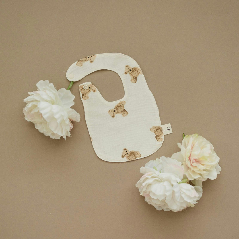 Signature Cotton Print Bib