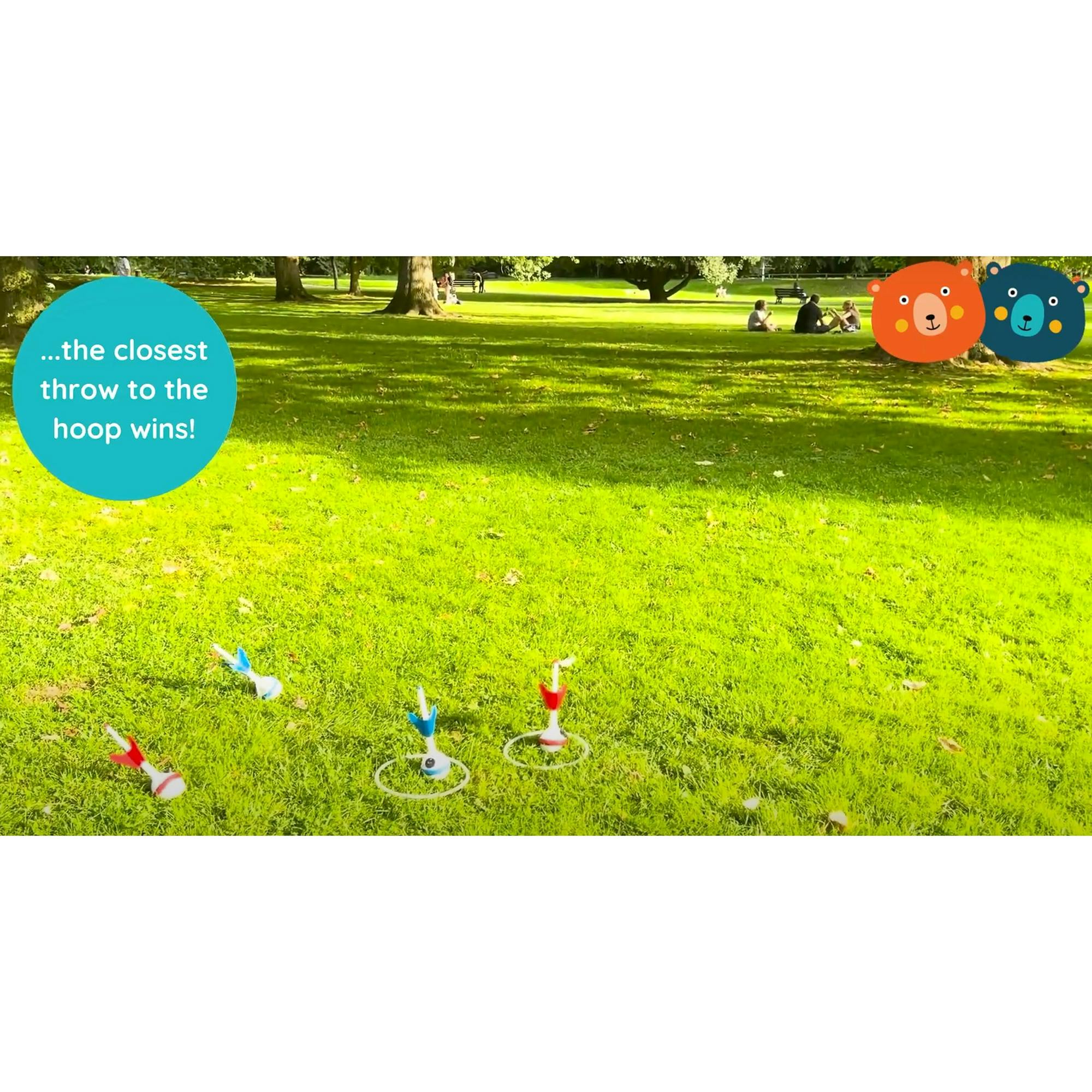 Deluxe Light-Up Lawn Darts