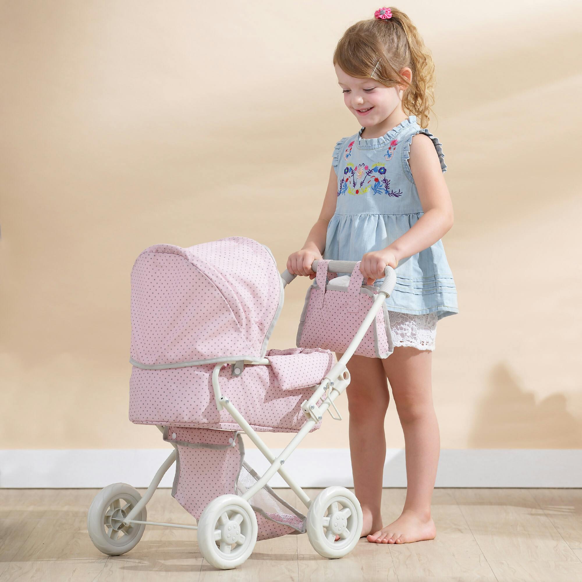 Olivia's Little World Buggy-Style Doll Stroller