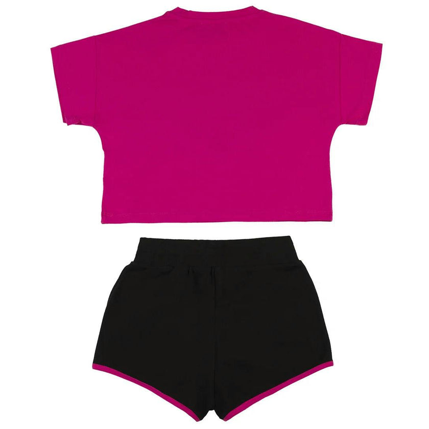 ICEBERG Pink T-shirt and Shorts Set