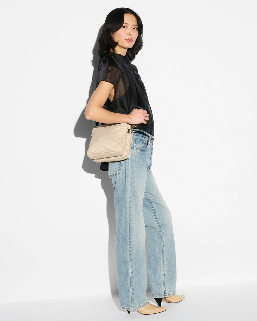 Sand/Black Madison Crossbody III