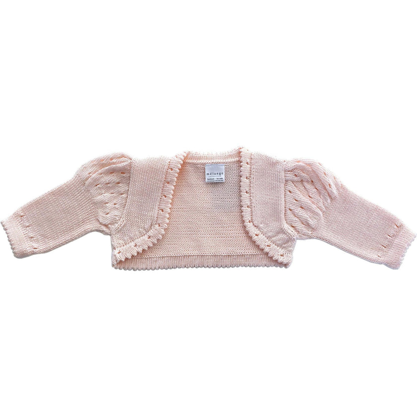 Pink Bolero Cardigan
