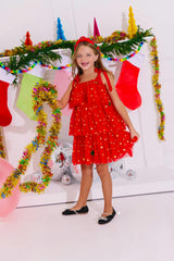 Christmas Starry Tulle Dress