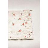 Summer Petals Timeless Floral Ruffle Pouch