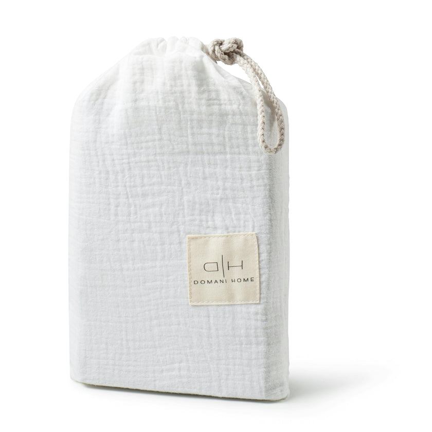 Gauze 3 Piece Crib Set in Pouch
