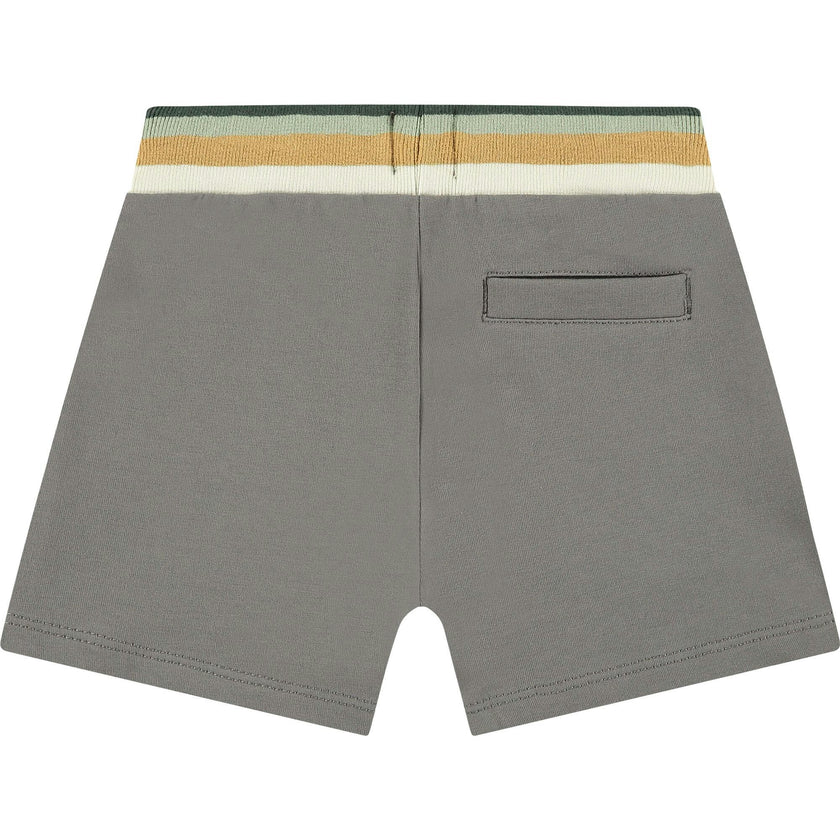 Contrast Waistband Shorts