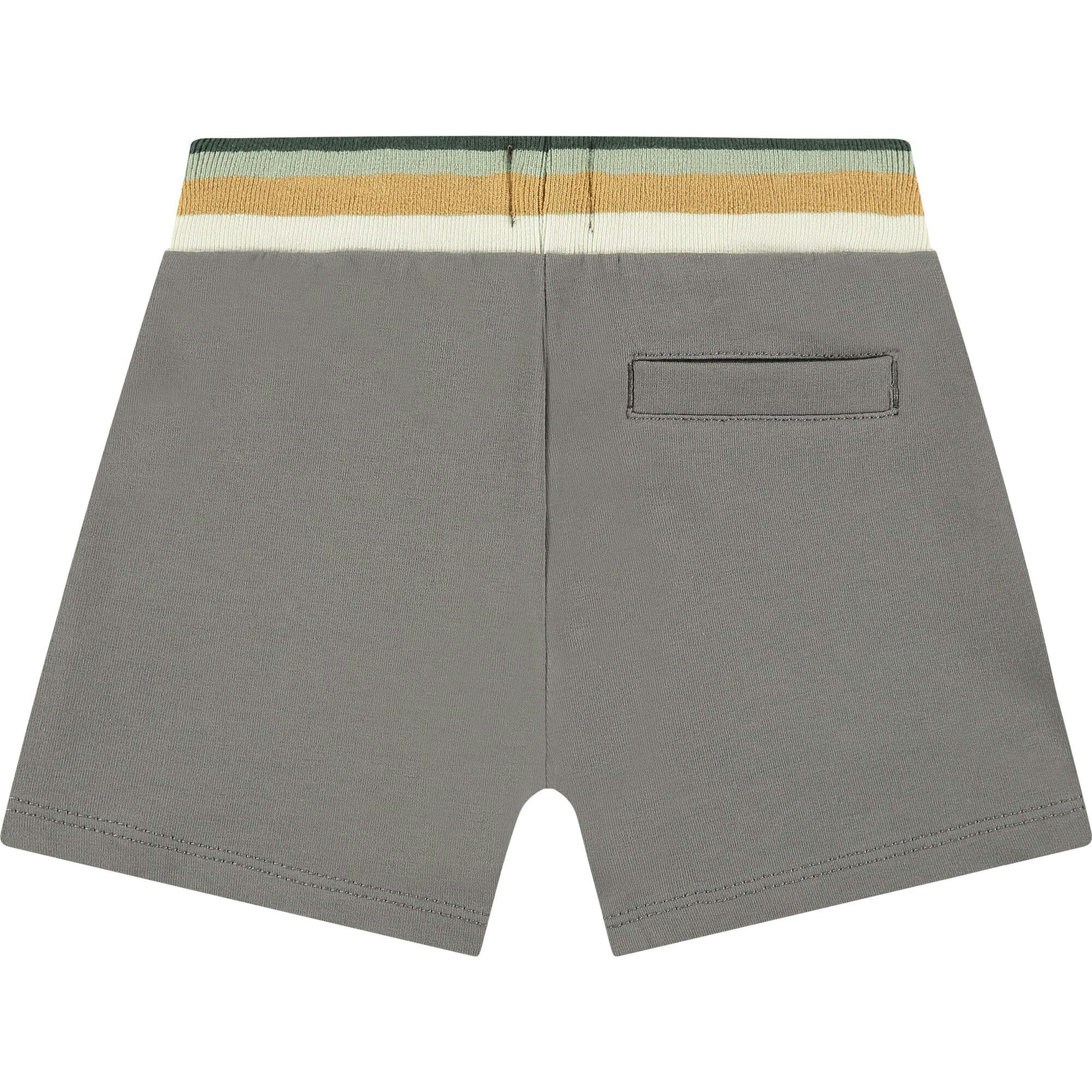 Contrast Waistband Shorts