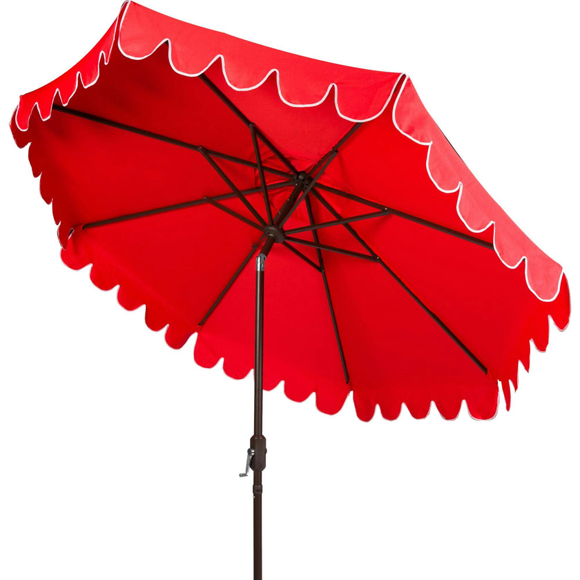 Dorinda Scalloped Patio Umbrella