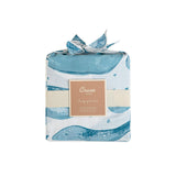 Caspian Whale Cotton Quilted Change Pad Cover
