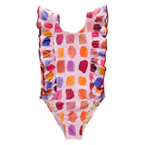 Girls Katniss Suit - Pink Paint Swatches