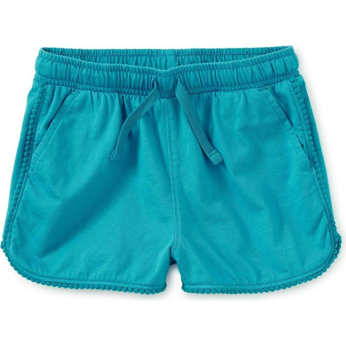 Pom-Pom Shorts, Blue