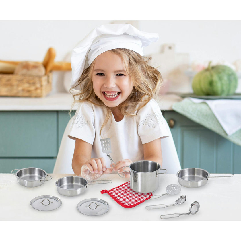 Little Chef Frankfurt Stainless Steel Cooking Accessory Set