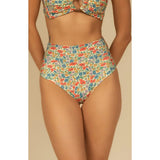 Added Coverage High Rise Bikini Bottom