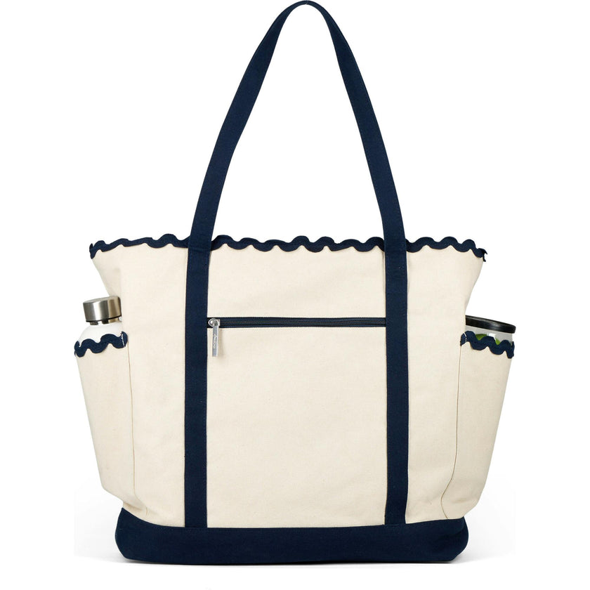 Scalloped Tennis Tote