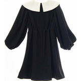 Leni dress (black/ivory)