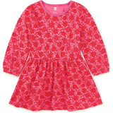 Blouson Sleeve Pocket Dress, Pink
