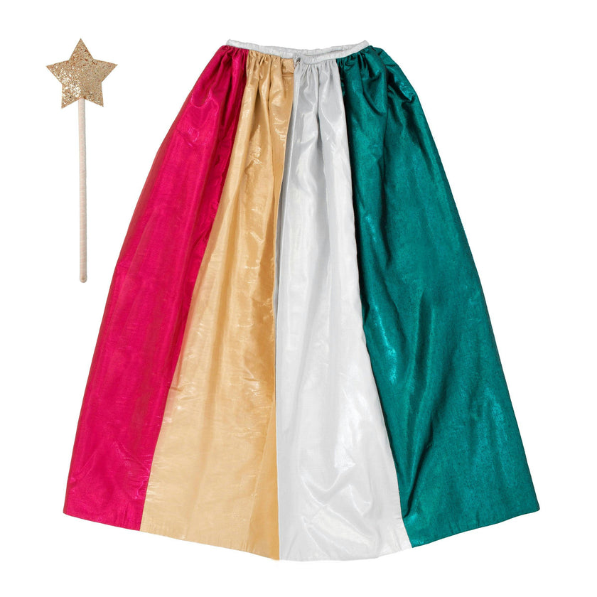 Metallic Rainbow Cape