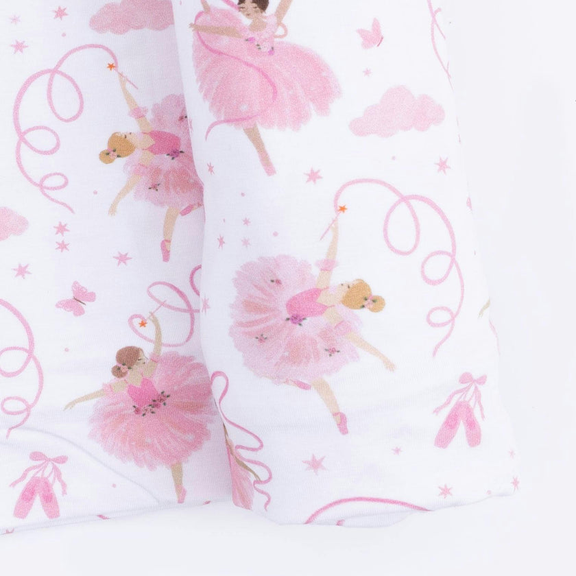 Ribbon Ballerinas - Swaddle Blanket