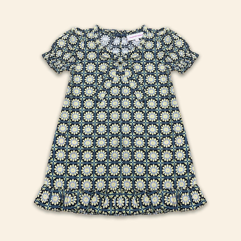Kids Bella Dress Starflower Tile