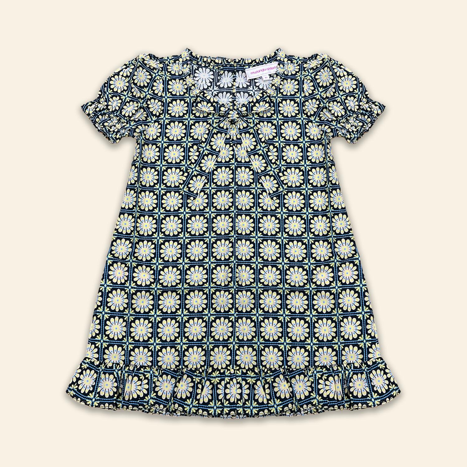 Kids Bella Dress Starflower Tile