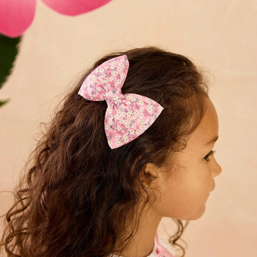 Bow Hair Clip in Mitsi Valeria