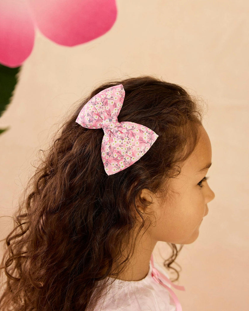 Bow Hair Clip in Mitsi Valeria