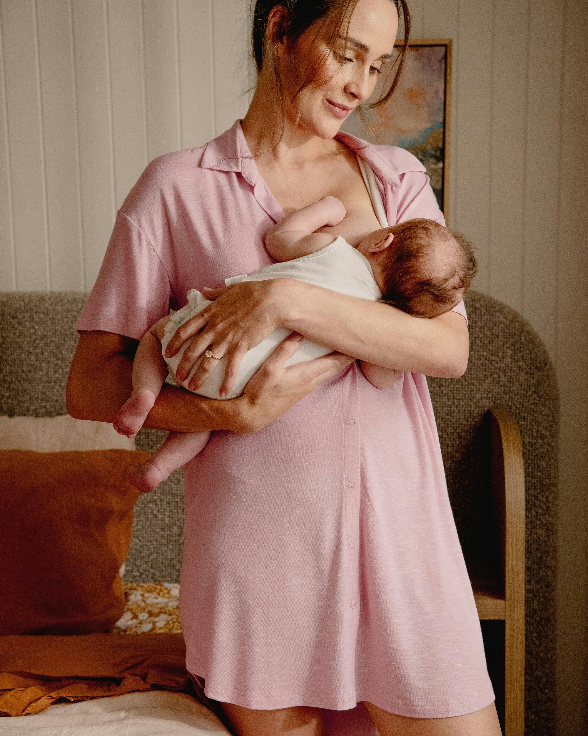 Dreamy Night Shirt Dusty Pink