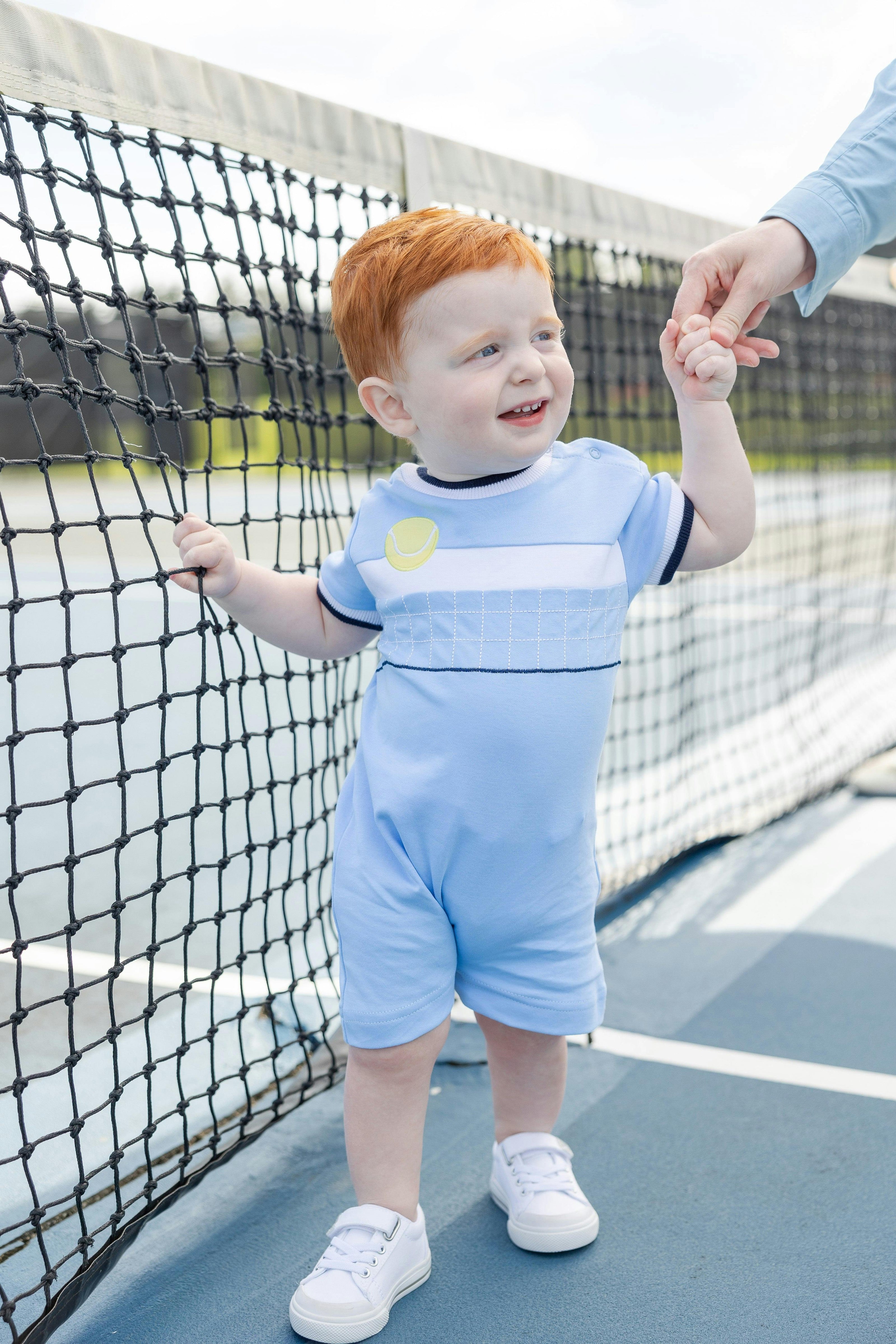 Knit Shortall With Tennis Ball