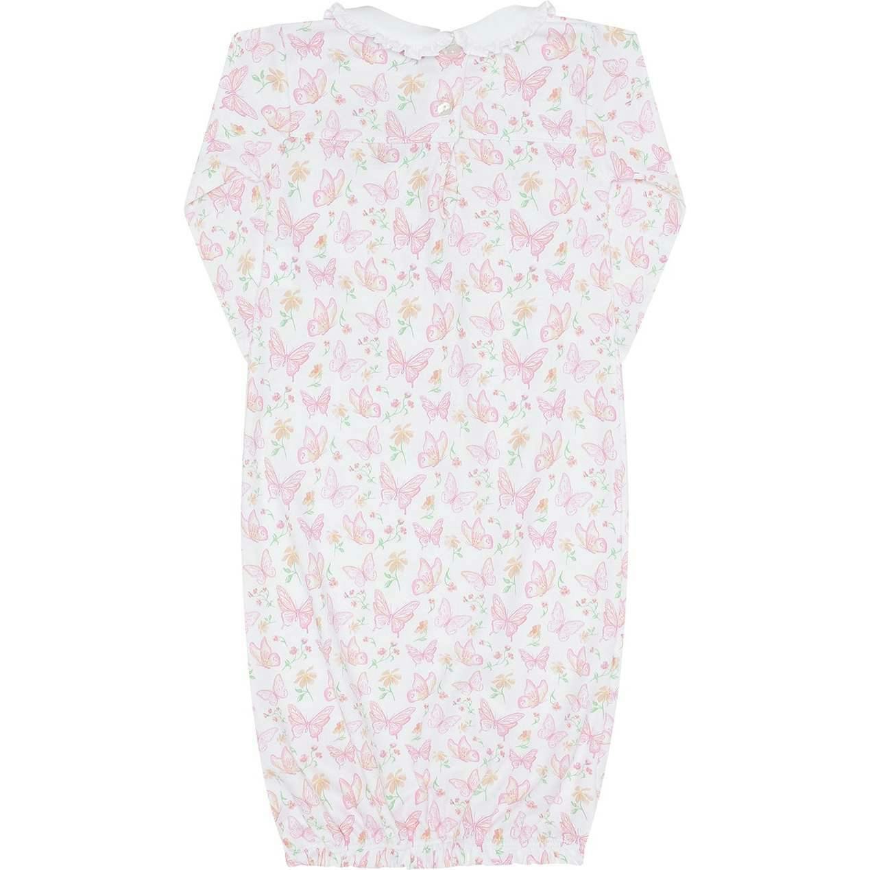 Butterflies Print Gown