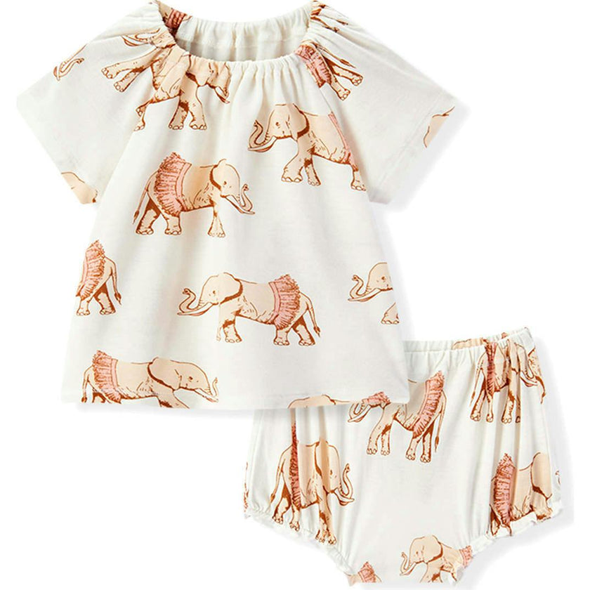 Tutu Bamboo Dress & Bloomer Set