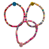Smiley Rainbow Bracelets