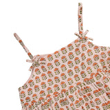 Baby Girls Tia Dress Set - Pink Prairie Block Print
