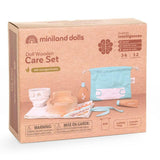 Wooden Care Set Doll Accessory Play Set for Potty Training
