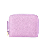 Mini Genuine Leather Zipper Wallet