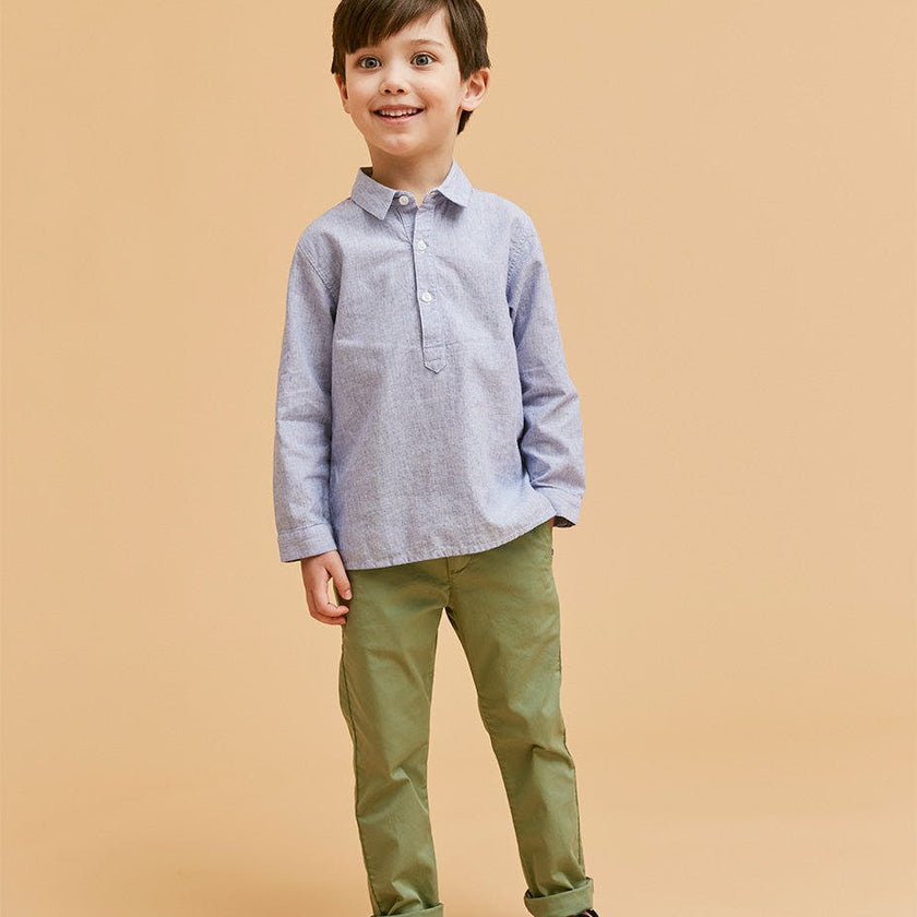 Kaftan Linen Cotton Shirt
