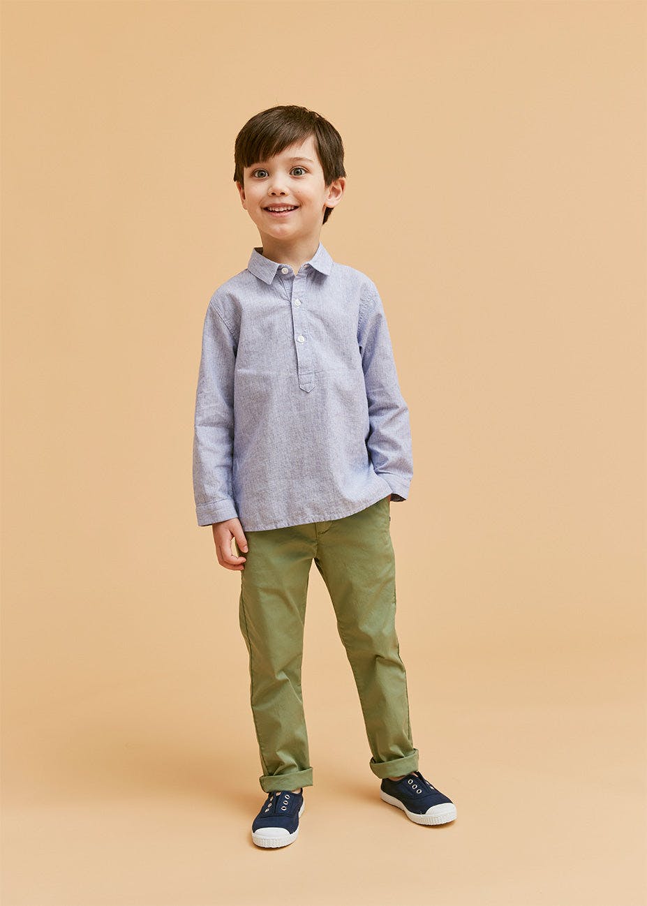 Kaftan Linen Cotton Shirt