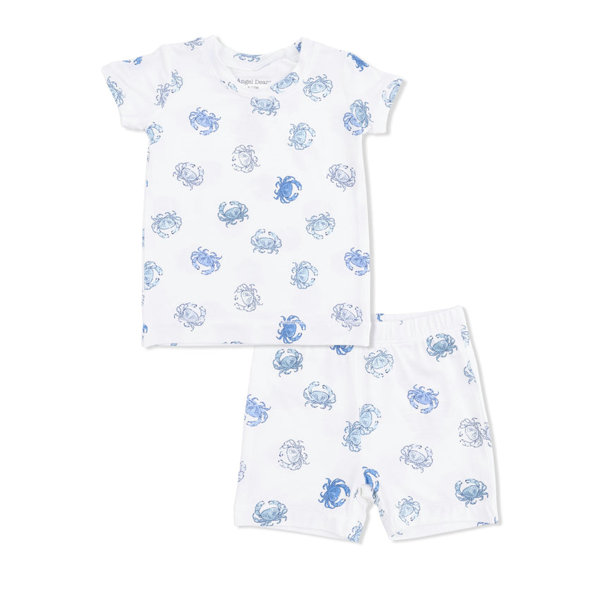 Blue Crabs - Loungewear Short Set
