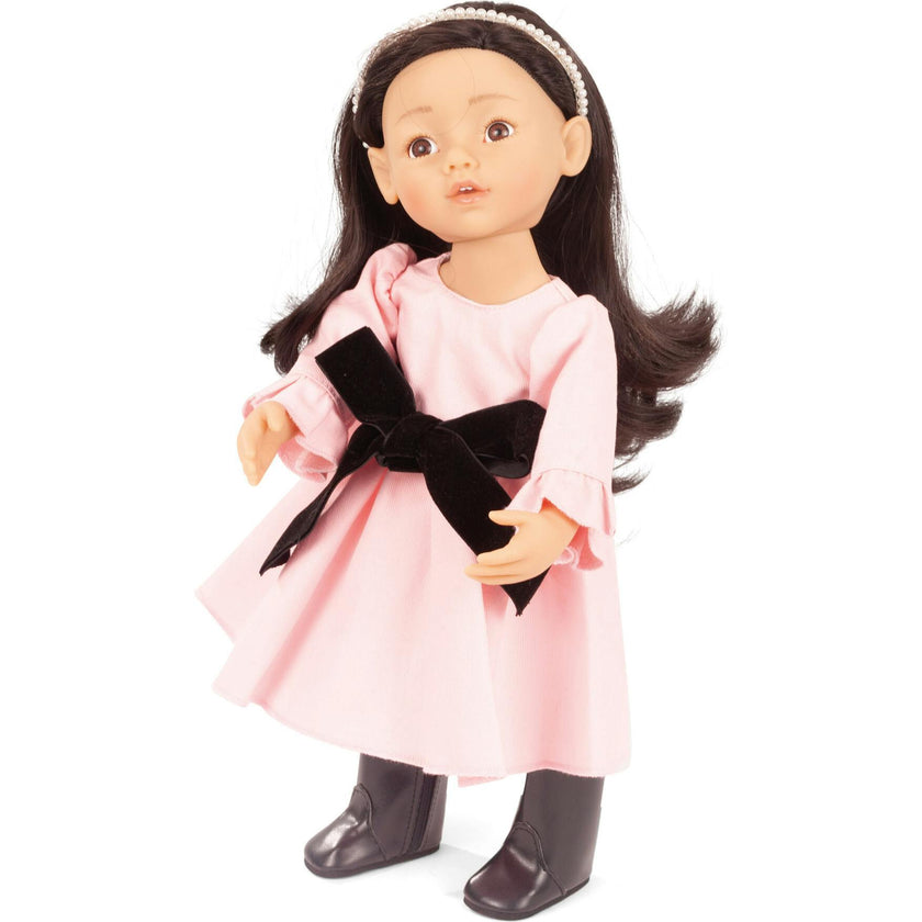 Gotz Little Kidz “Marianne Jubilee” 14" Standing Doll – 9‑Joint Vinyl Body