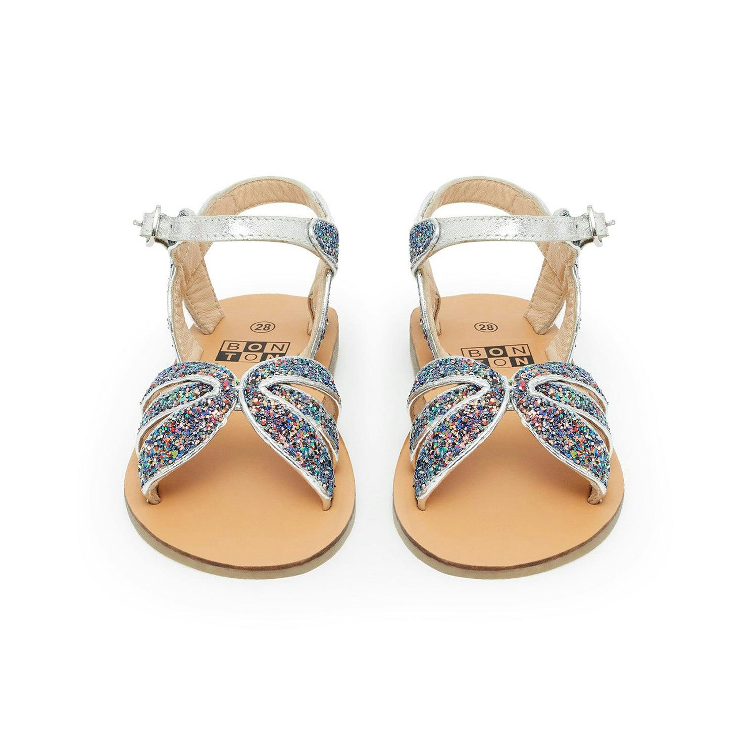 San Chris Glitter Sandals
