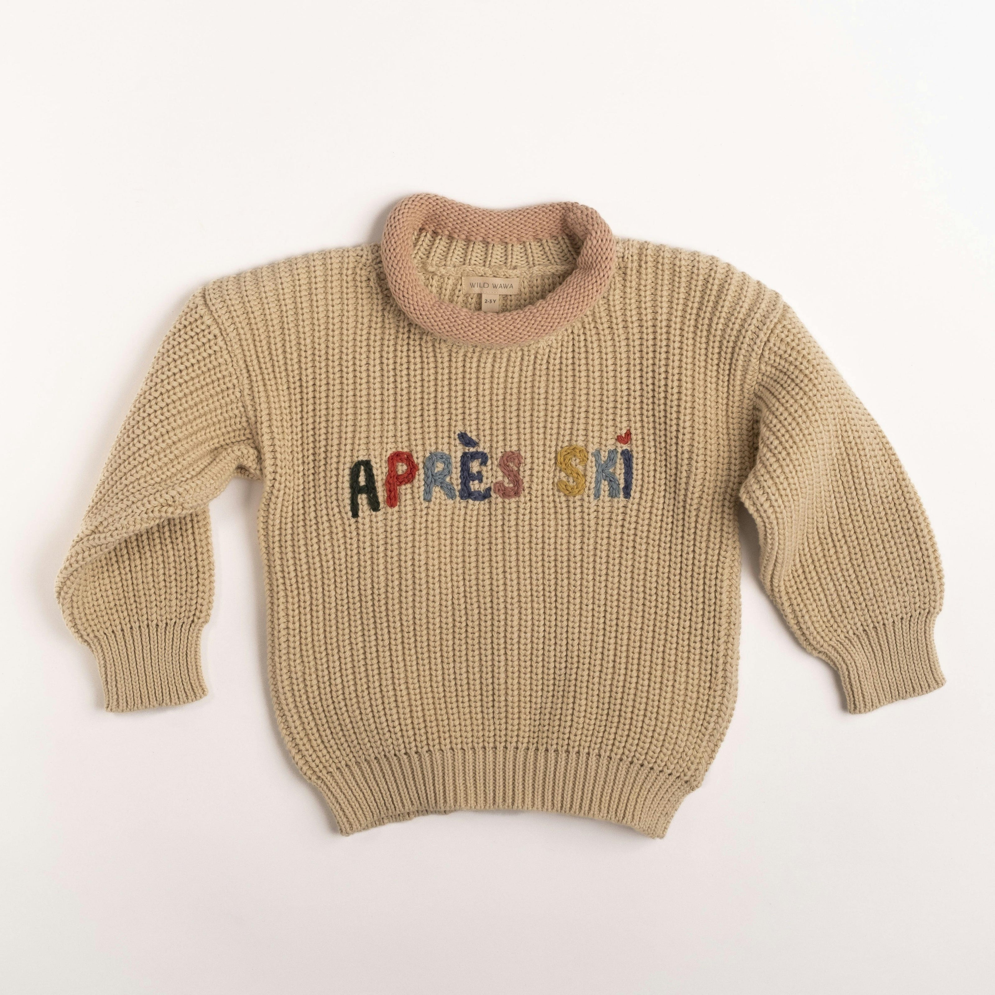 Apres Ski Sweater in Ecru