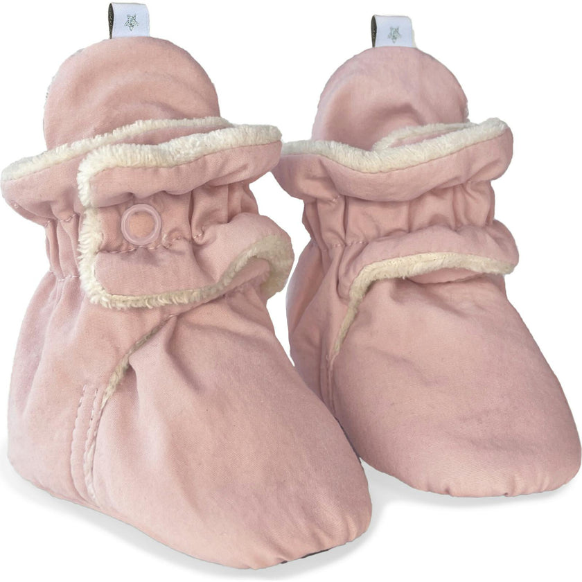 Airy Baby Booties With Anti-Slip Grip Soles
