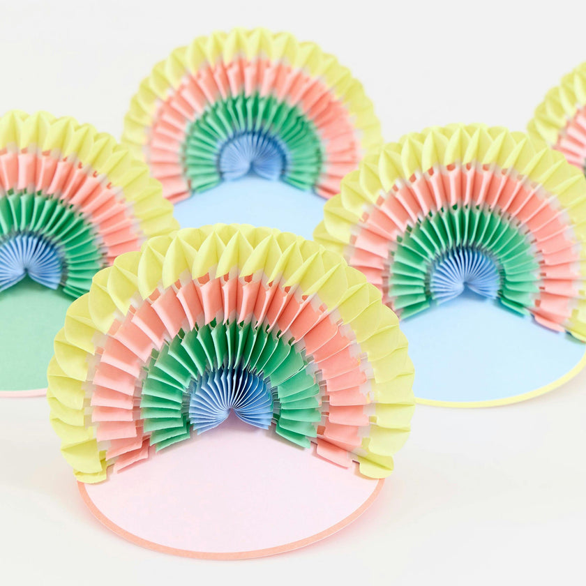 Charm Party Rainbow Party Hats