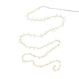 Kurt Adler 300-Light Cluster Garland with Warm White LED Lights