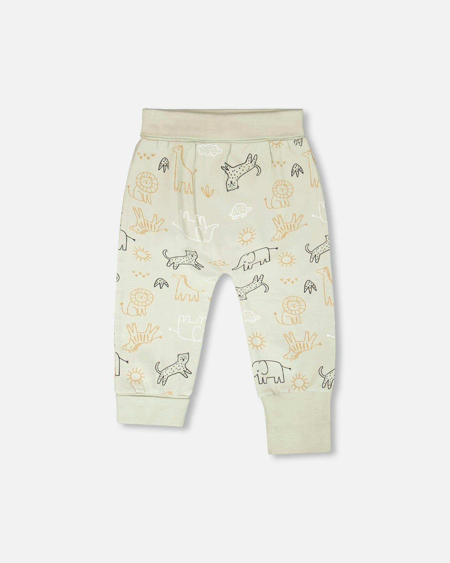 Organic Cotton Jersey Onesie And Cotton Rib Shortall Set